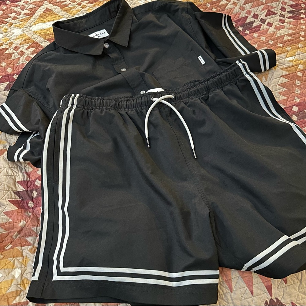 Mavrans Cabana Set Matching Swim Shorts and Shirt